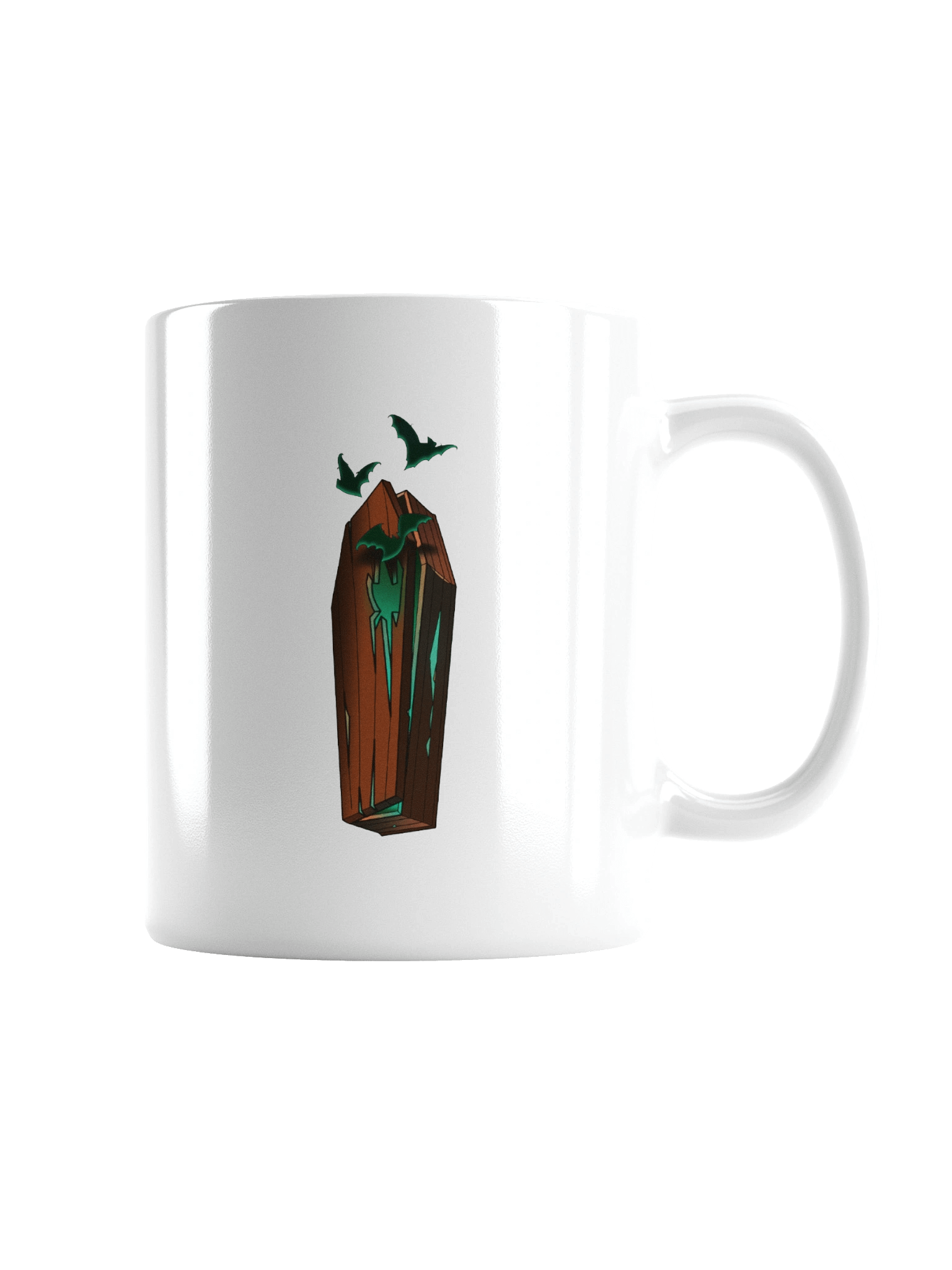Coffin - White Glossy Mug product image (5)