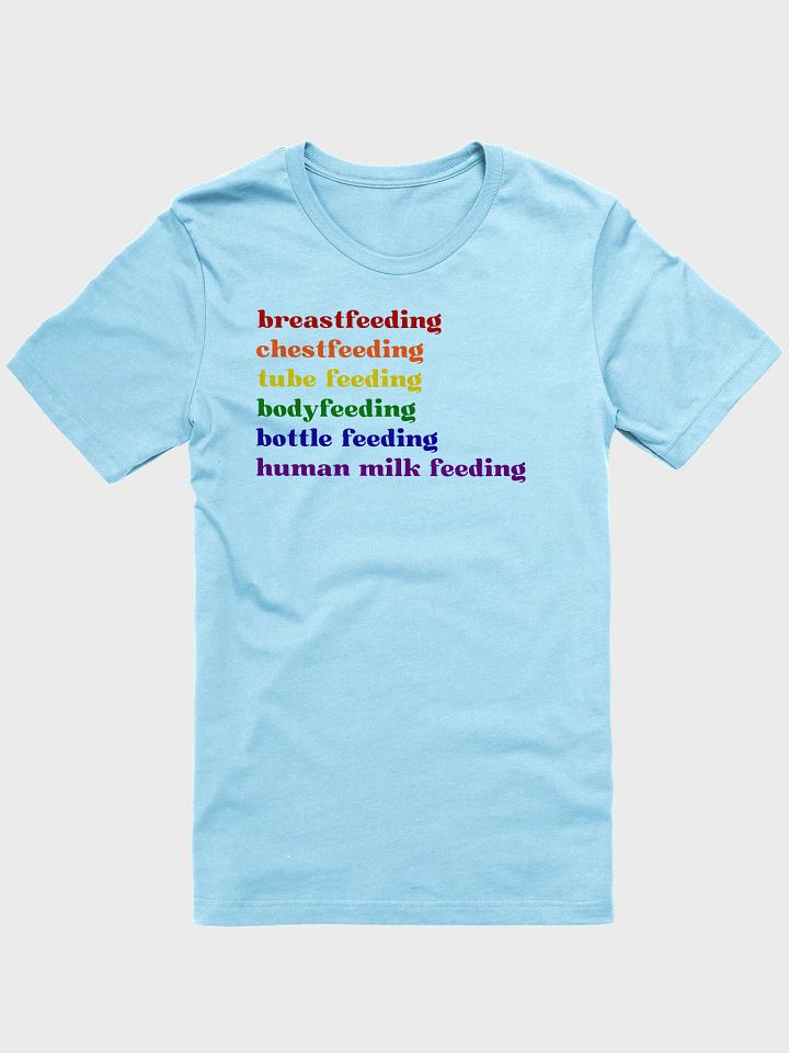 Human Milk Feeding Words Supersoft T-Shirt product image (11)