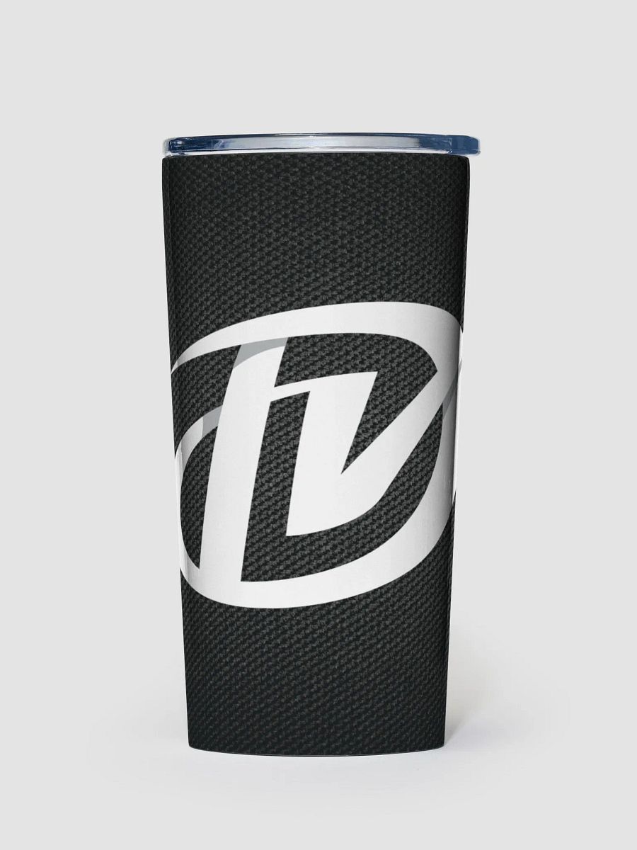 DV Tumbler (Black design w/ white logo) product image (1)