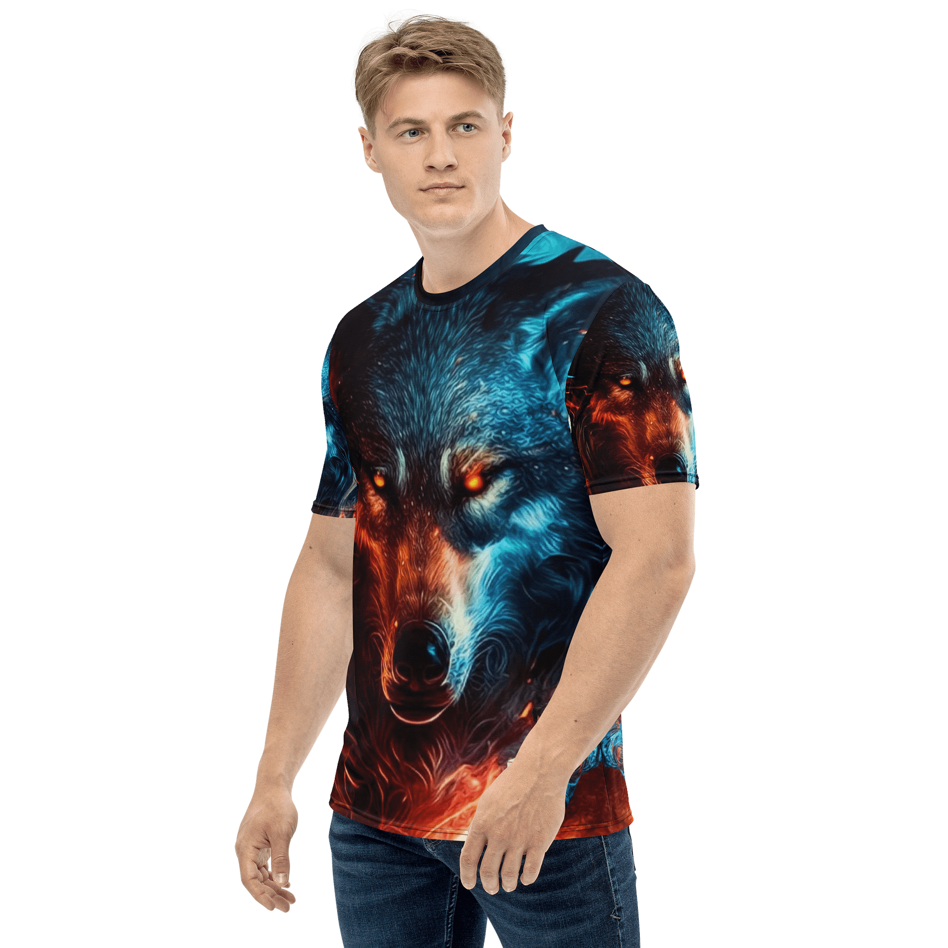 The wolf is within product image (3)