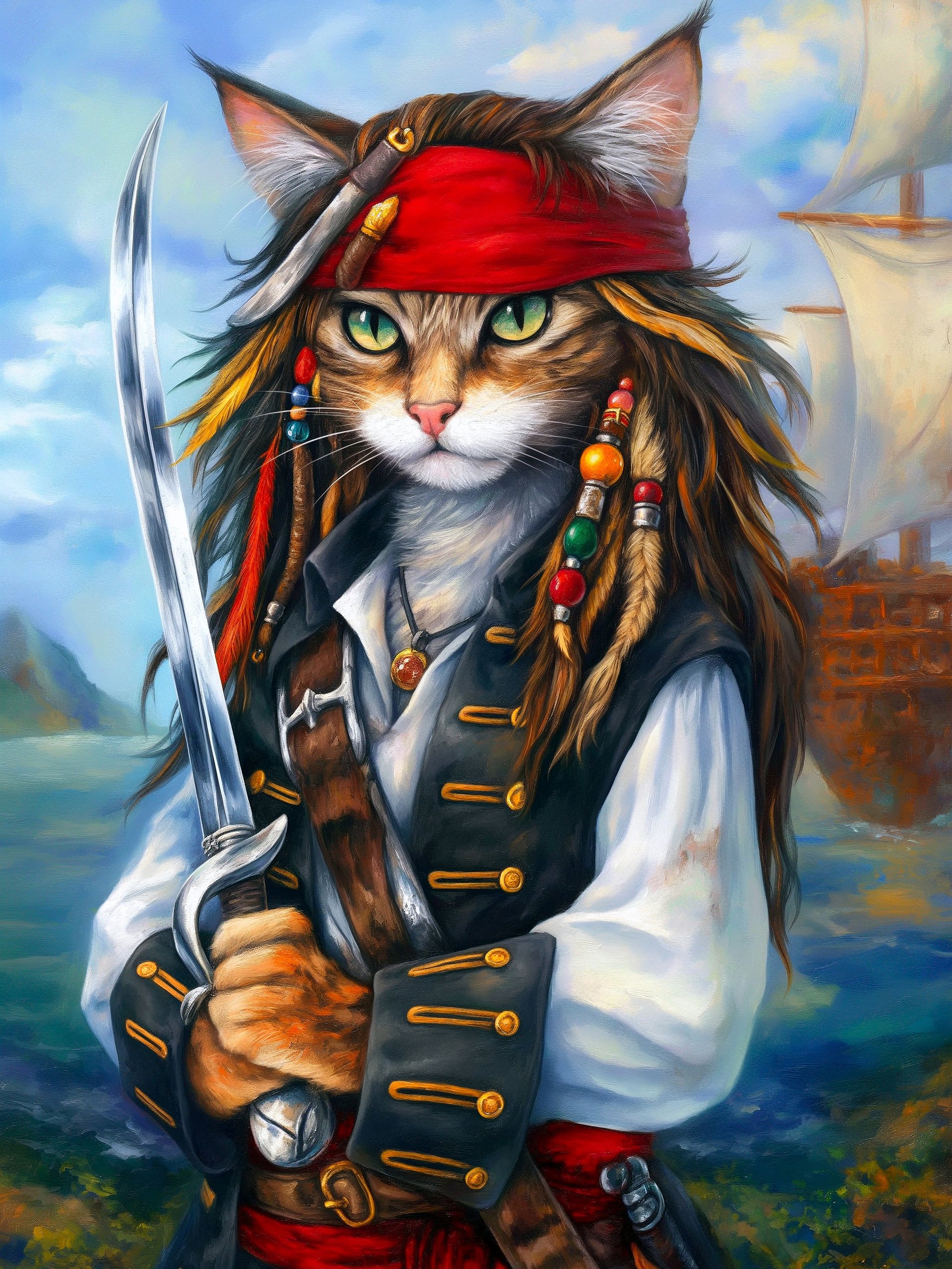 Cat Pirates of the Caribbean product image (5)