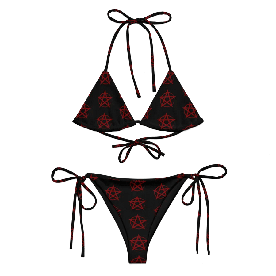Crimson Pentagram Bikini Set product image (1)