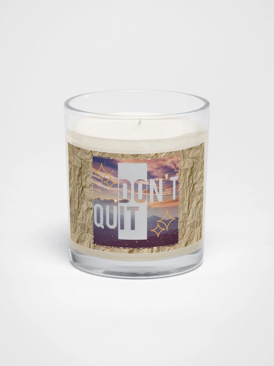 🕯️ "Do It, Don't Quit" Candle – Positive Vibes with NCD ✨ product image (1)