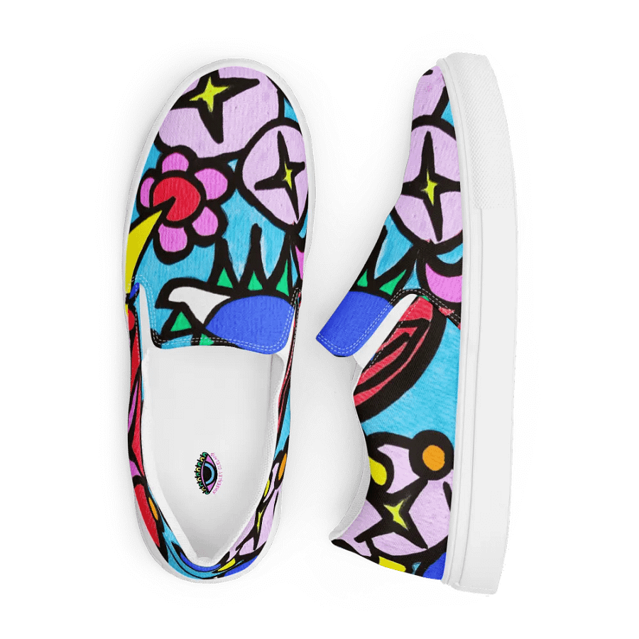 Men's Starry Slip-On Canvas Shoes product image (9)