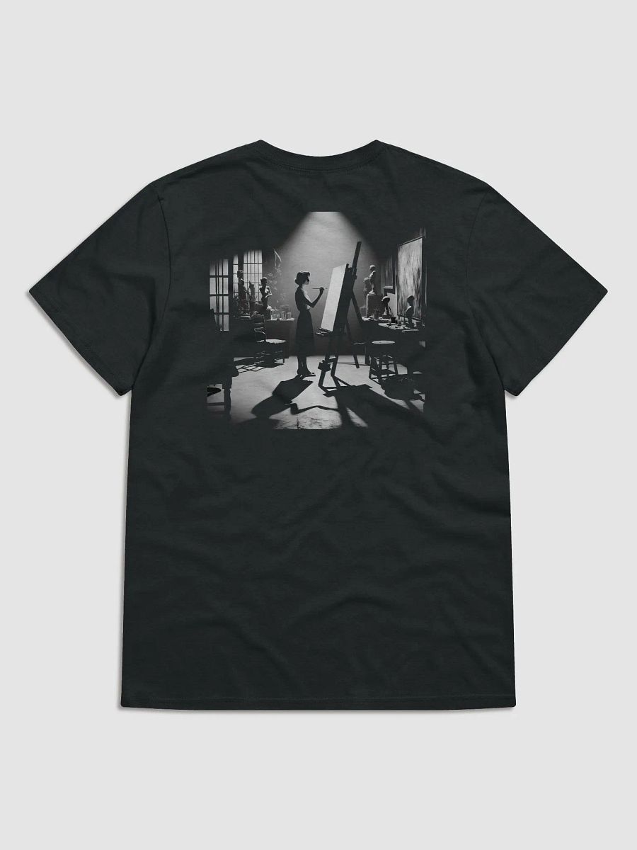 Noir Canvas: The Artist's Shadow (Womens Tee) product image (1)