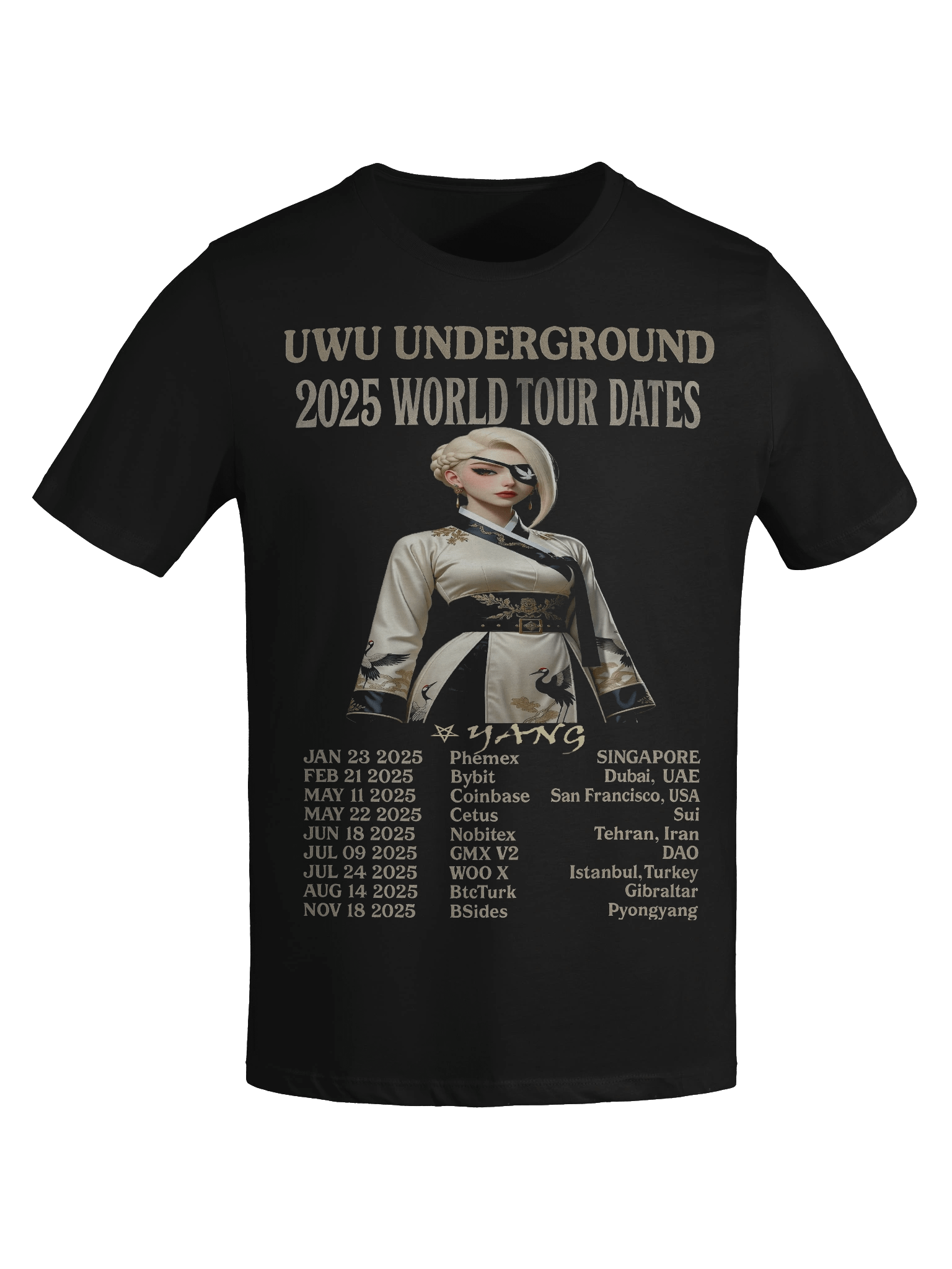 UwU World Tour - Yang - Ltd Edition - 2025 - Fem Supersoft Tour T-shirt product image (7)