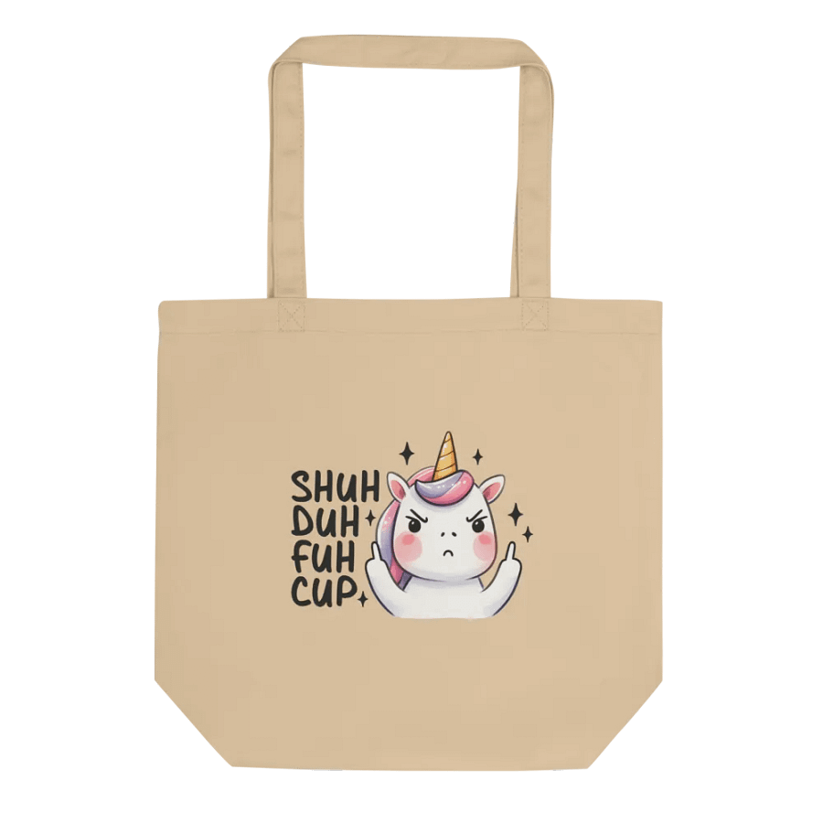 Angry Unicorn Eco-Friendly Tote Bag product image (1)