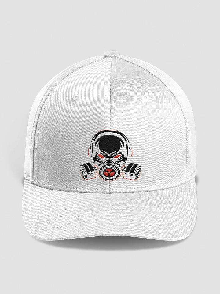 Radiation Red Gas Mask Flexfit Cap product image (1)