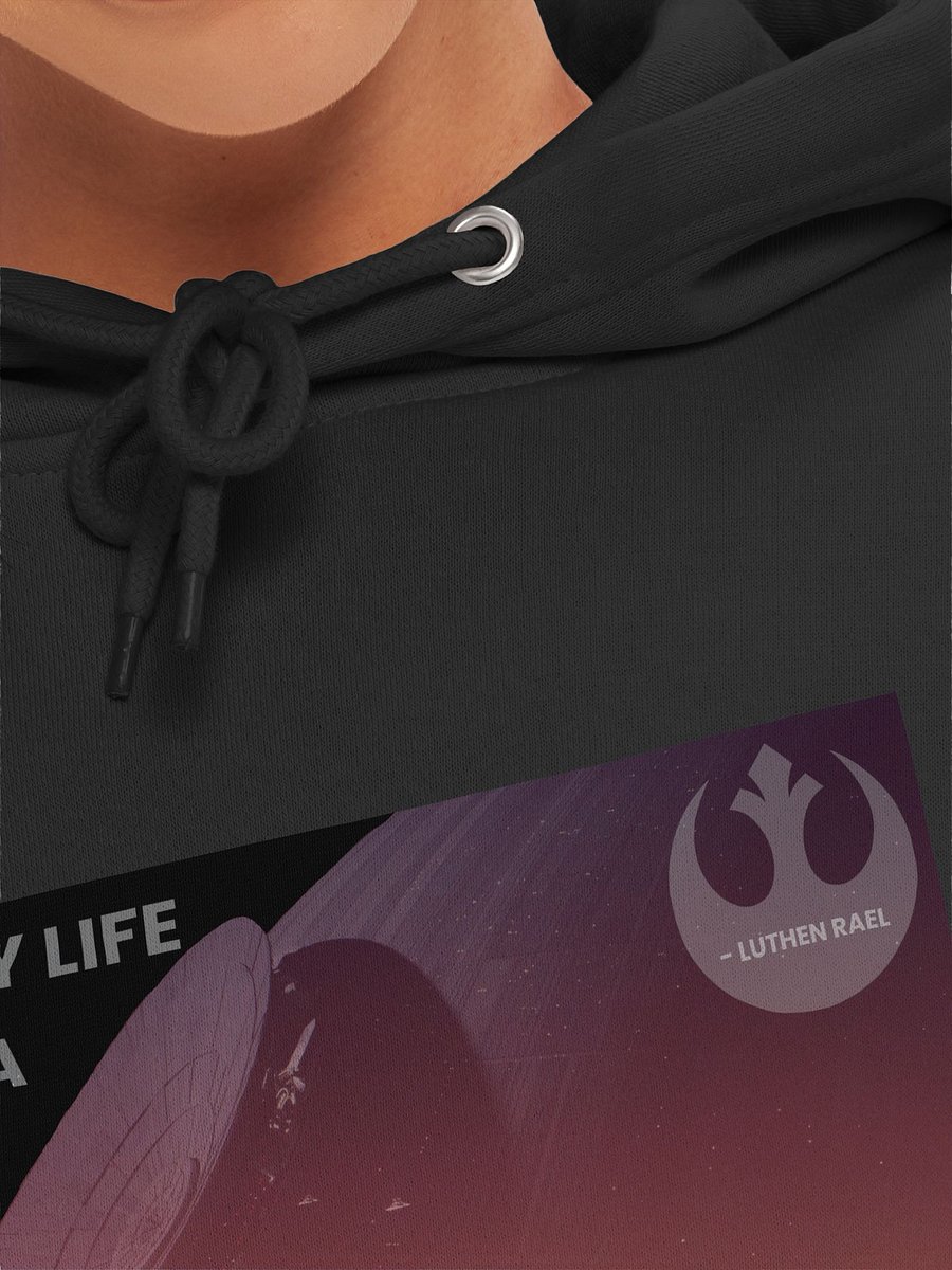 I Burn My Life Luthen Rael Rebel Quote Hoodie product image (7)