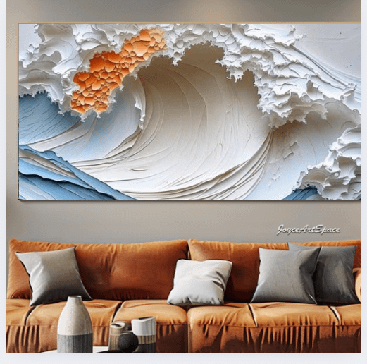 Large Colorful Abstract Wall Art product image (4)