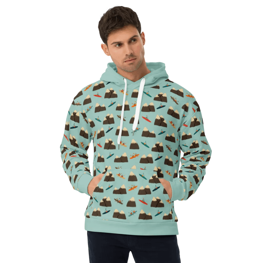 Paddling Peaks - All Over Hoodie product image (10)