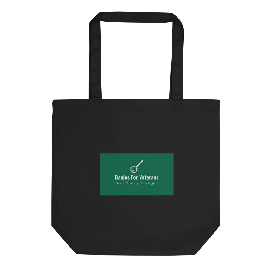 Banjos For Veterans (B4V) Artwork & Official Logo Econscious Eco-Friendly Tote Bag product image (1)