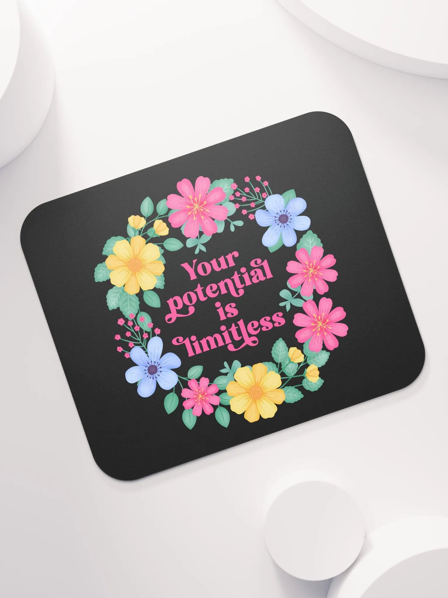 Your potential is limitless - Mouse Pad Black product image (7)