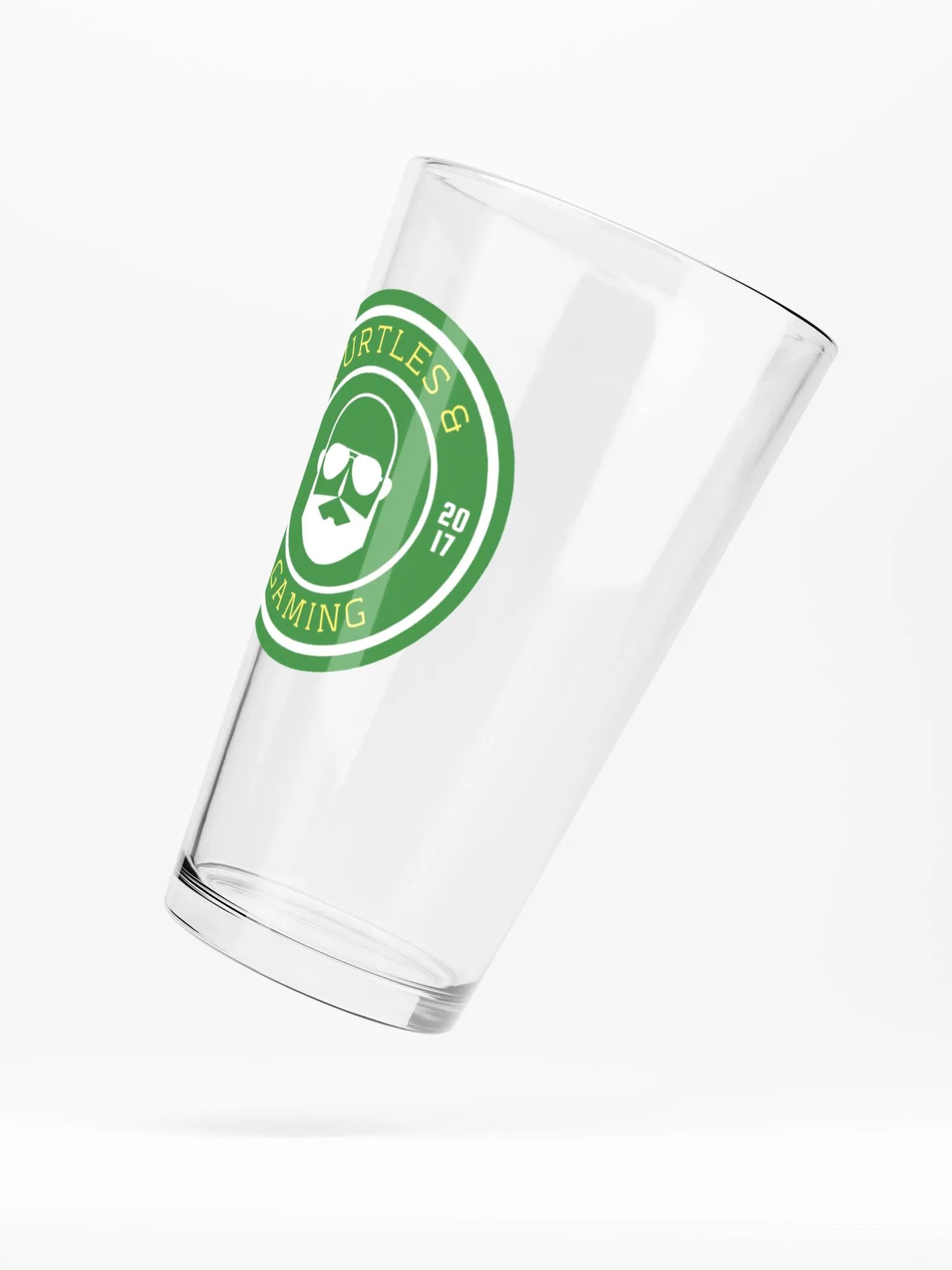 Turtles & Gaming Pint Glass product image (5)