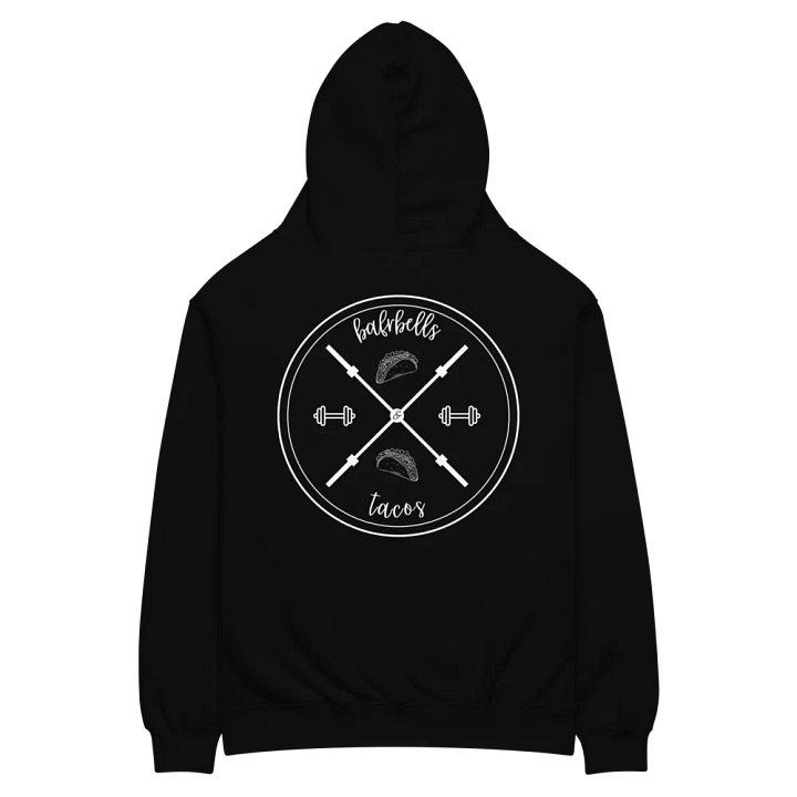 Barbells & Tacos X Emblem Unisex Hoodie product image (2)