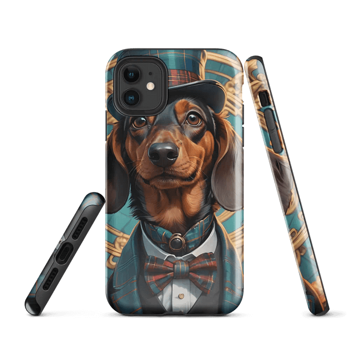 Dapper Doggo iPhone® Tough Case product image (1)