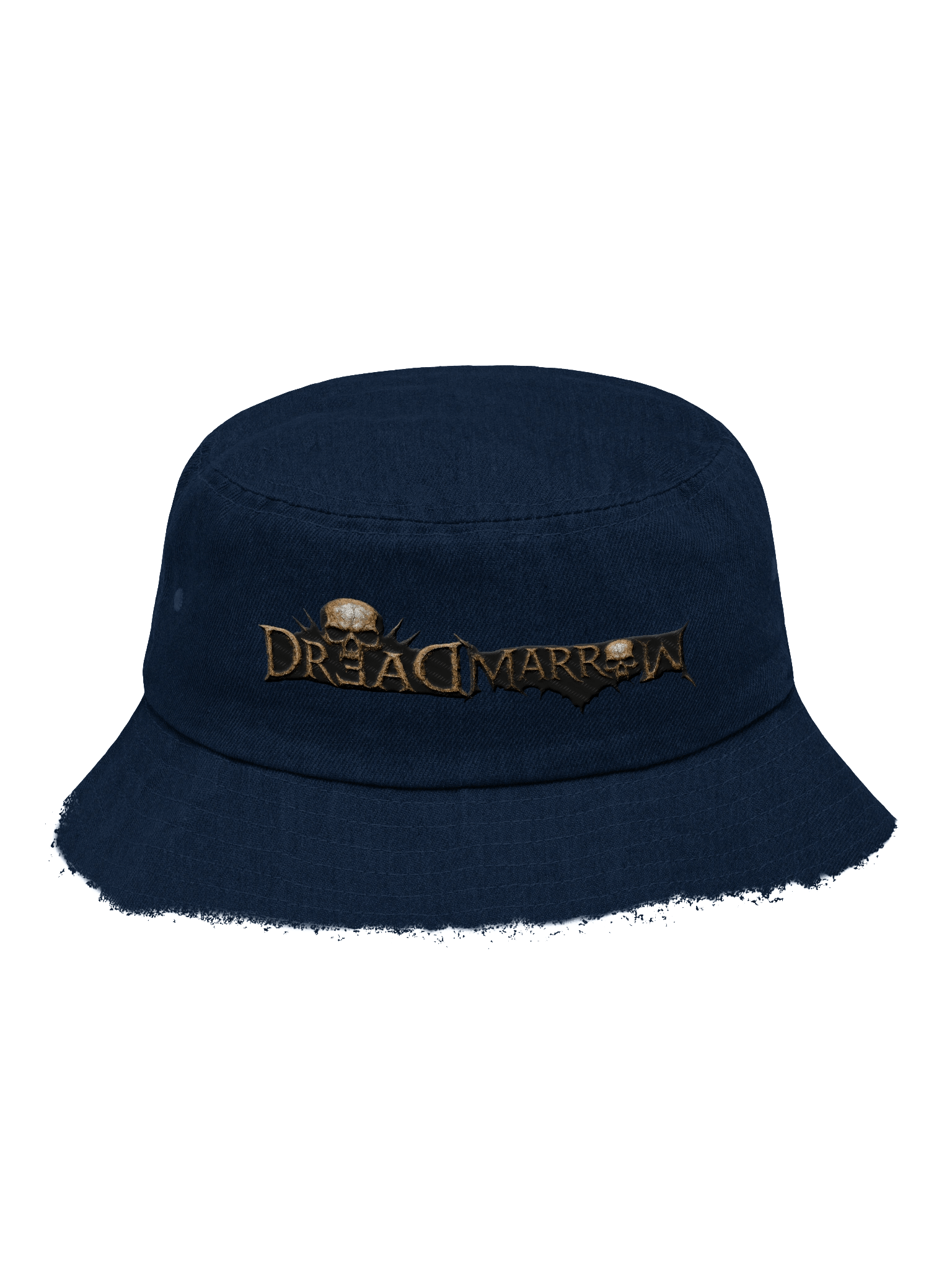 DR3ADMARROW Distressed Denim Bucket Hat product image (1)