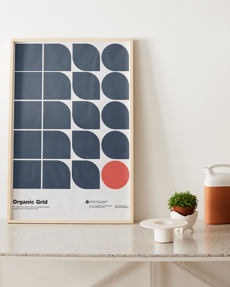Poster - 004 | Organic Grid product image (3)