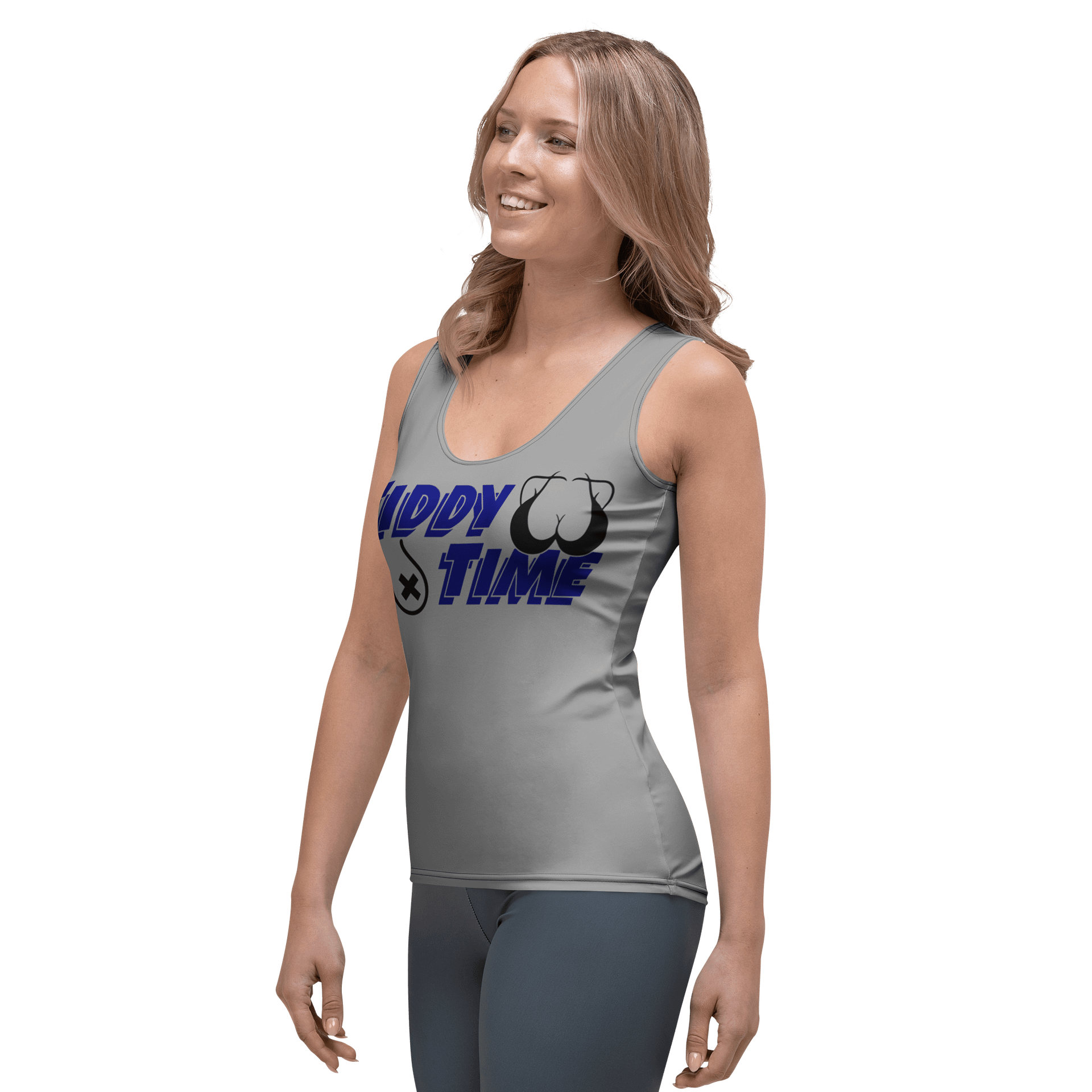 Tiddy Time Logo All-Over Print Women's Tank Top product image (2)