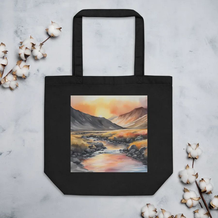 Northern Norway, Organic Cotton Twill Tote Bag product image (3)