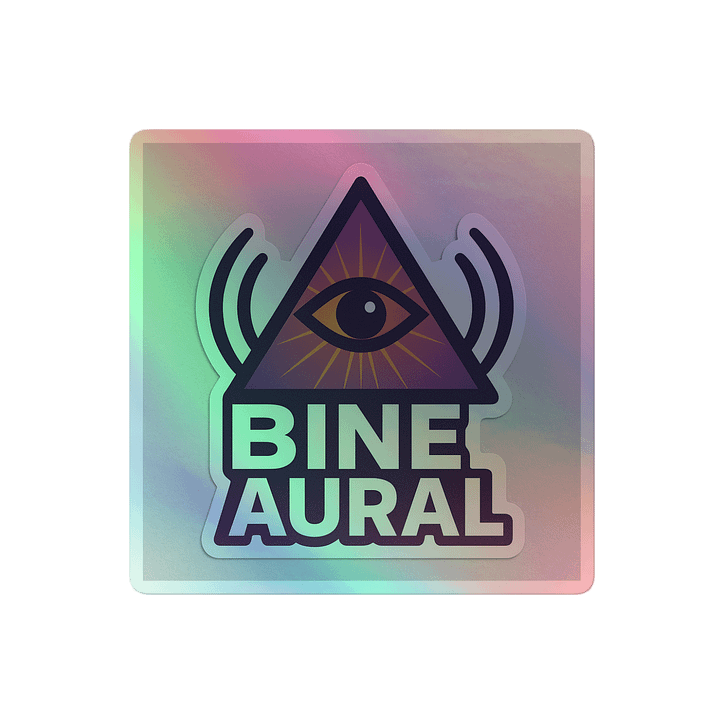 BINE AURAL — Sonic Seer Sticker product image (2)