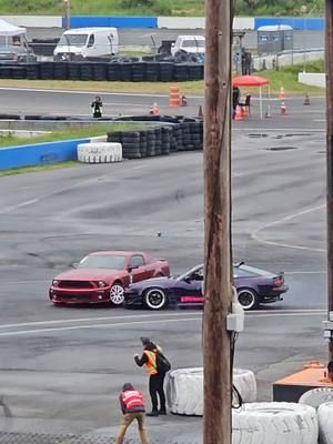 a little action from the day spent at driftcon #thickboygarage #v8 #1jzgte #2jzgte #240sx #s13 #mustang 