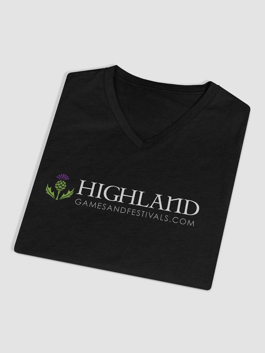HGAF Women's Relaxed Fit V-Neck Logo Tee product image (3)