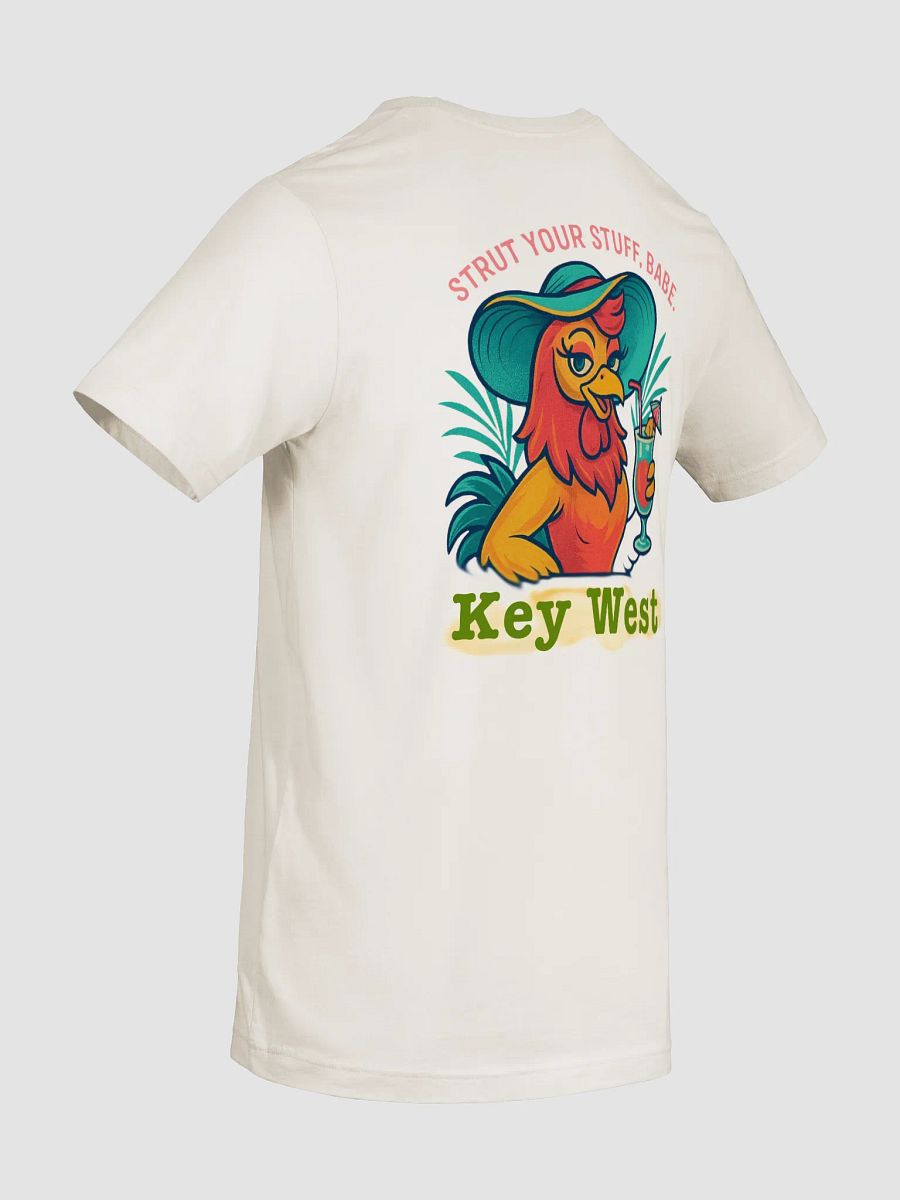 Luxe Key West Strut Your Stuff, Babe Ultra-Soft Rooster Tee product image (9)