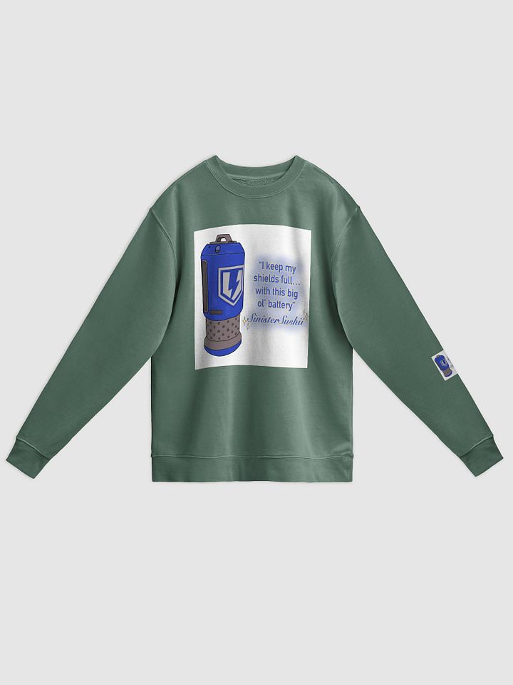 SinisterSushii Big ol' Battery Luxe Crewneck Sweater product image (1)
