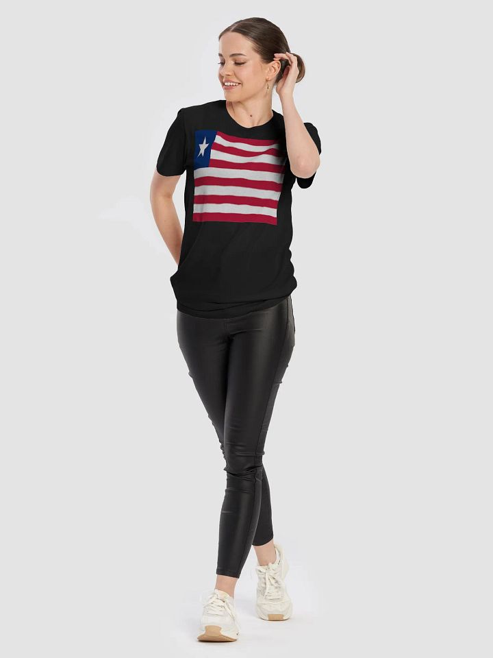 Graphic Grove Supersoft Unisex Liberian Flag T-Shirt - Exclusive product image (1)
