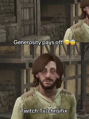 Generosity pays off 😅😇 Hash #fyp #foryou #foryoupage #jokes #beast #clutch #beastmode #wifey #wife #valorant #leagueoflegends #fortnite #rainbowsixsiege #rainbow #twitchtv #twitch #twitchstreamer #twitchclips #twitchmoments #rainbowclips #update #dynamicduo #ogfortnite #meme #viral #trending #comedy #funny #fps #games #gaming #gamer #oblivion #remastered #thief #thieves #guild #oblivionclips #clips #elderscrolls #skyrim 