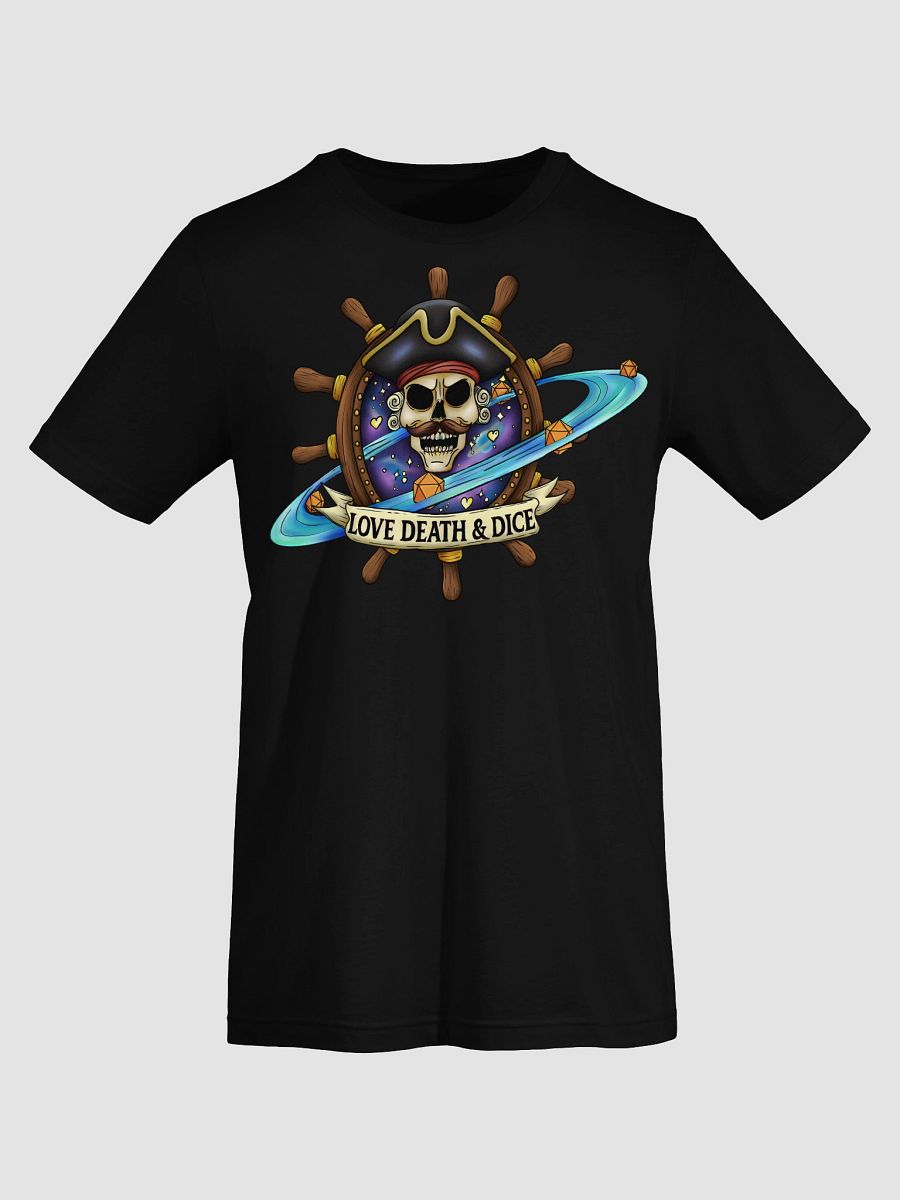 Love Death and Dice: Astral Adventures – Spelljammer Skull Tee product image (7)