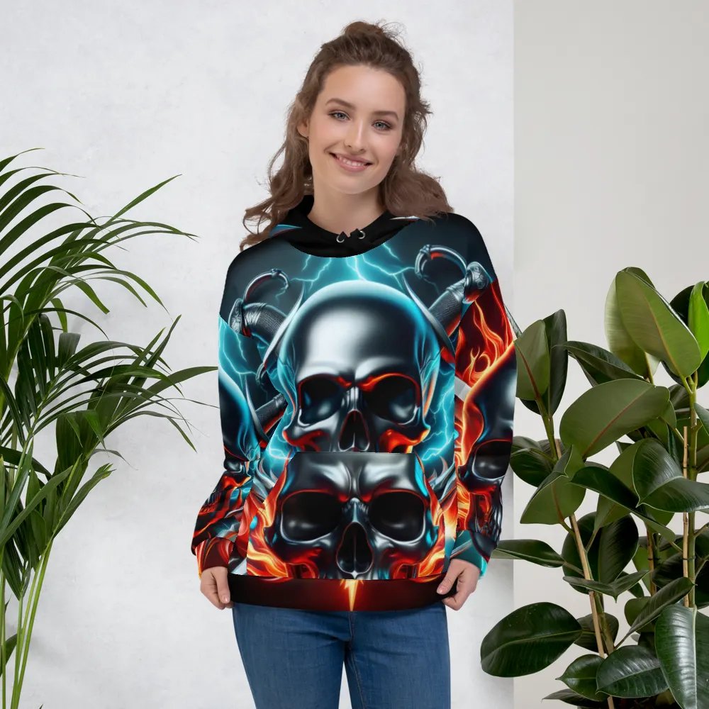 Power Surge - Unisex Skull Hoodie #36 product image (5)