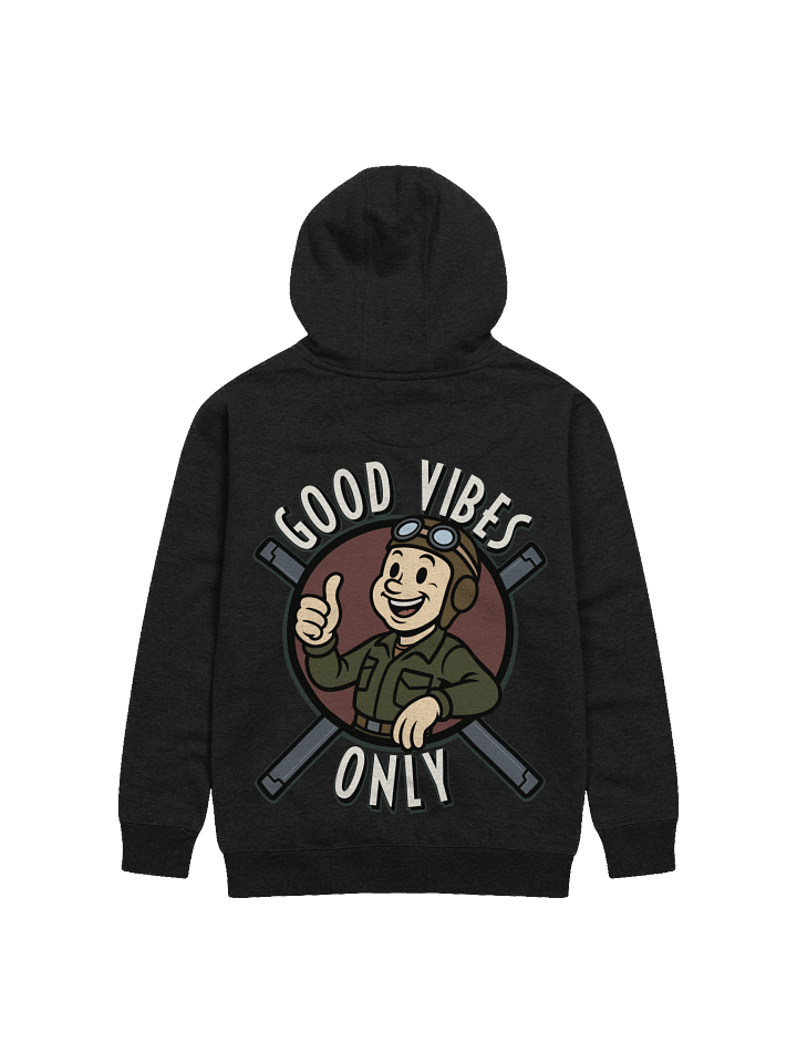 "GOOD VIBES v2" 4k Hoodie product image (1)