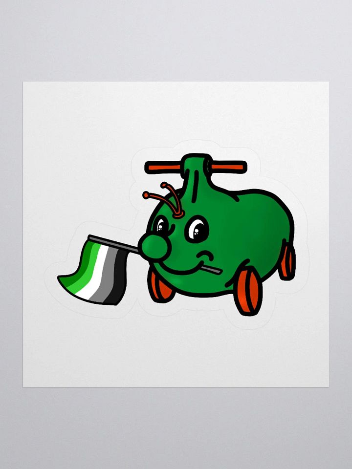 Kurkkumopo Aromanttinen Tarra product image (1)