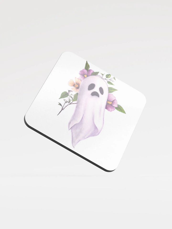 Floral ghost coaster product image (1)