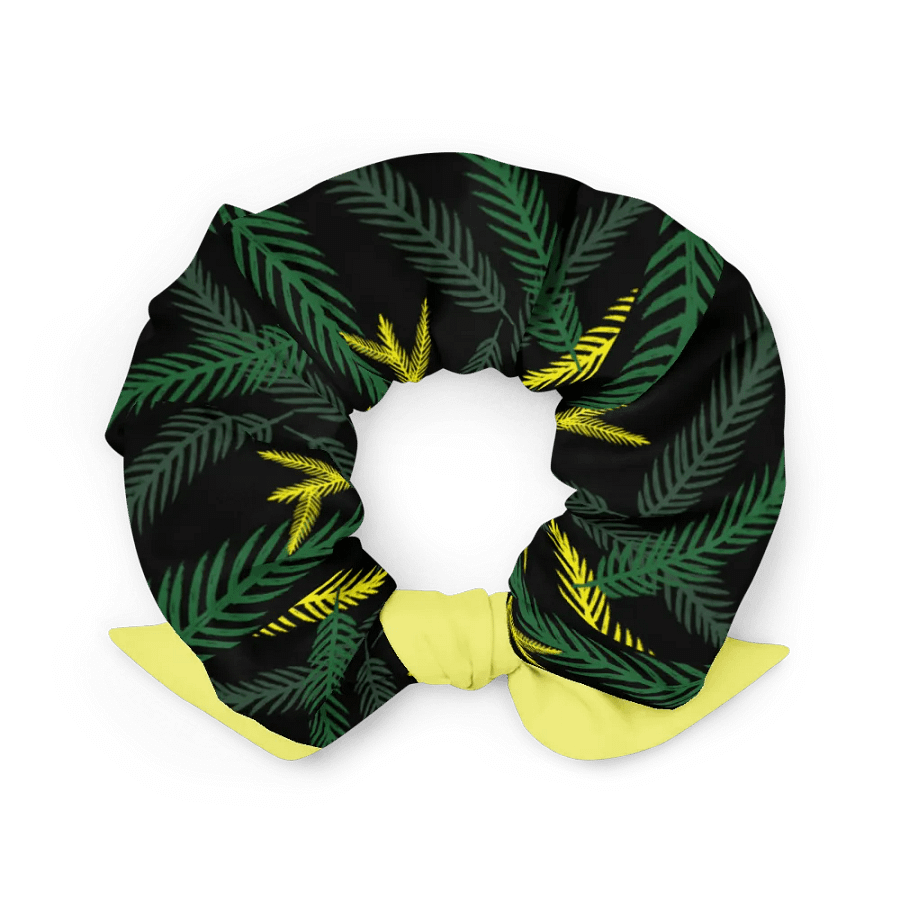 JoBeths' Print Scrunchie Yellow, Black & Green product image (3)