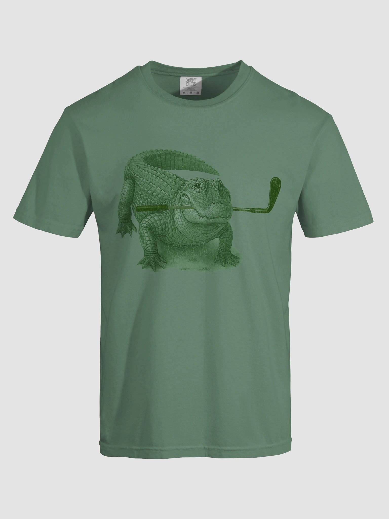 Golfing Gator Cotton Tee product image (61)