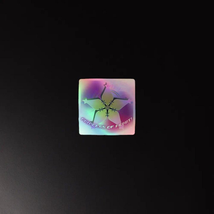 Kingdom Hearts Princess of Hearts Holographic Sticker product image (4)