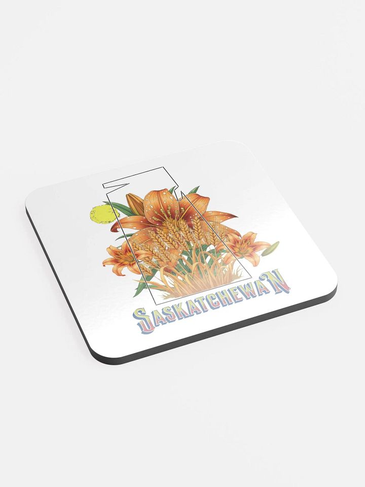 Saskatchewan Province Lily Harvest Coaster Set product image (2)