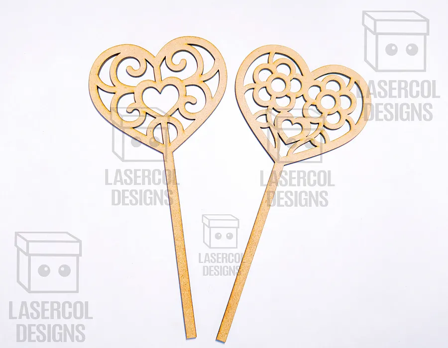 Hearts Set 1 - Laser Cut Files product image (10)