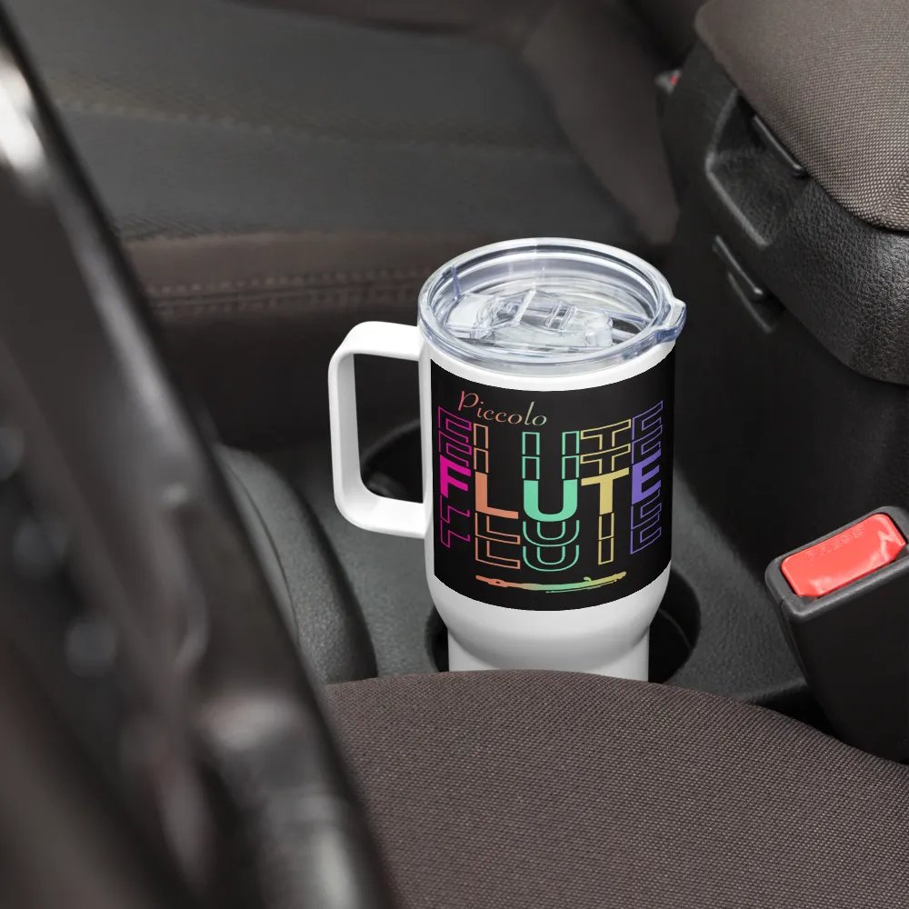 Symmetrical Flute Graphic Travel Mug - Picc product image (8)