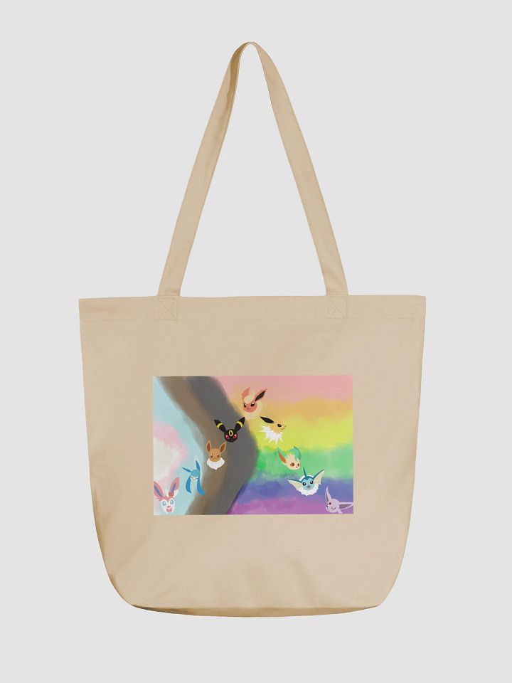 Eeveelutions Pride Flag Tote Bag product image (1)
