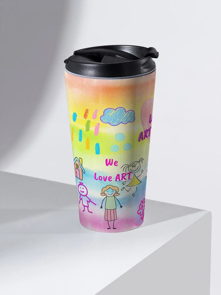 Art Teacher Appreciation Stainless Steel Travel Mug gift for art teachers product image (2)