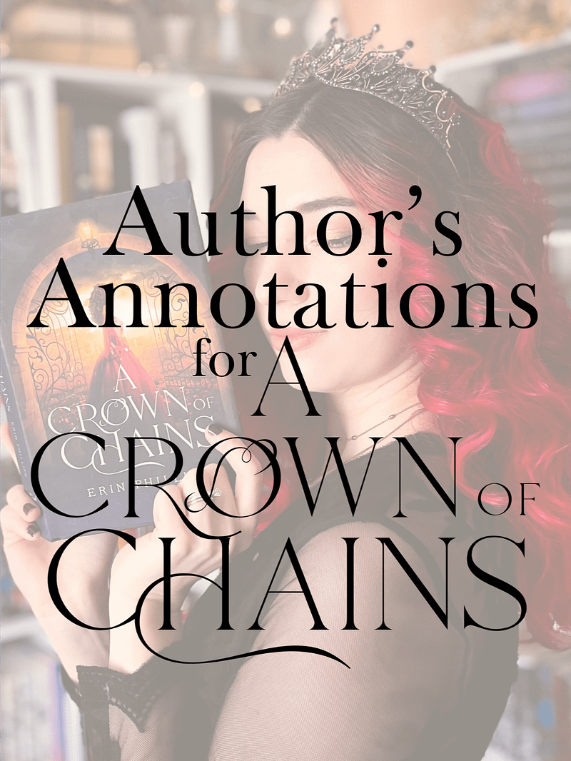 [PDF] Author's Annotations for A Crown of Chains