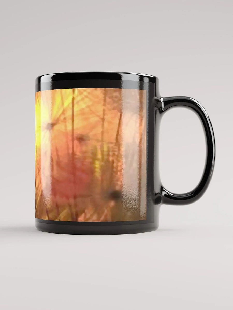 Dandelion Sunrise Black Coffee Mug product image (2)