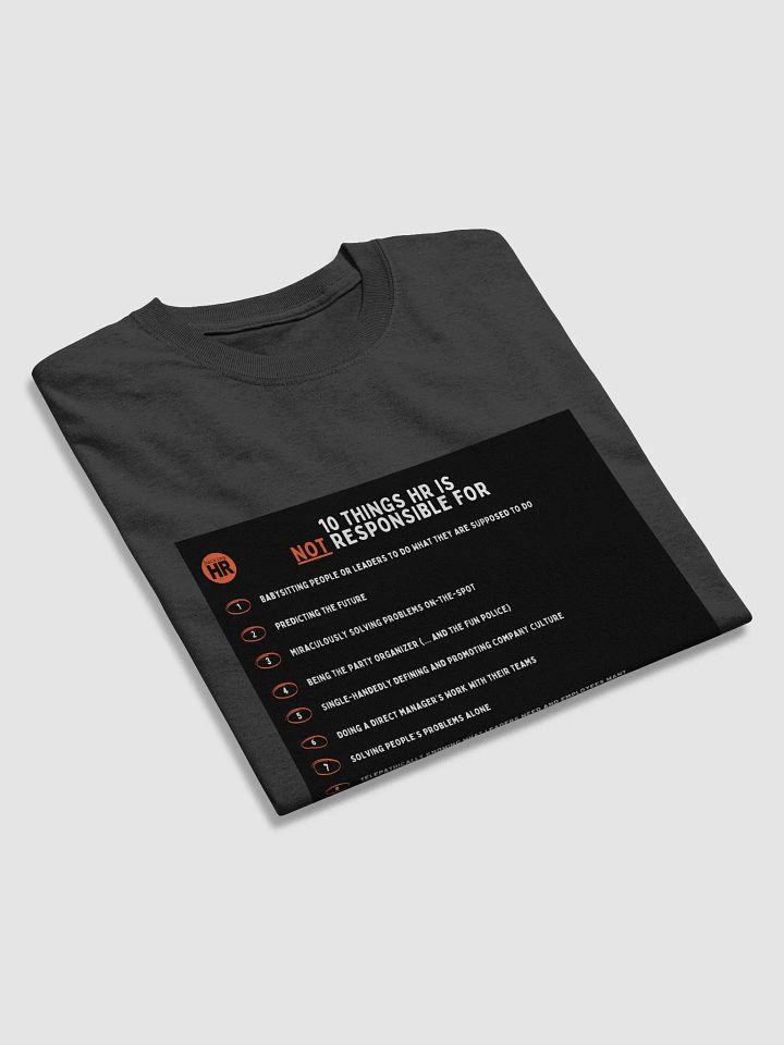 HR Responsibilities Unisex T-Shirt product image (1)