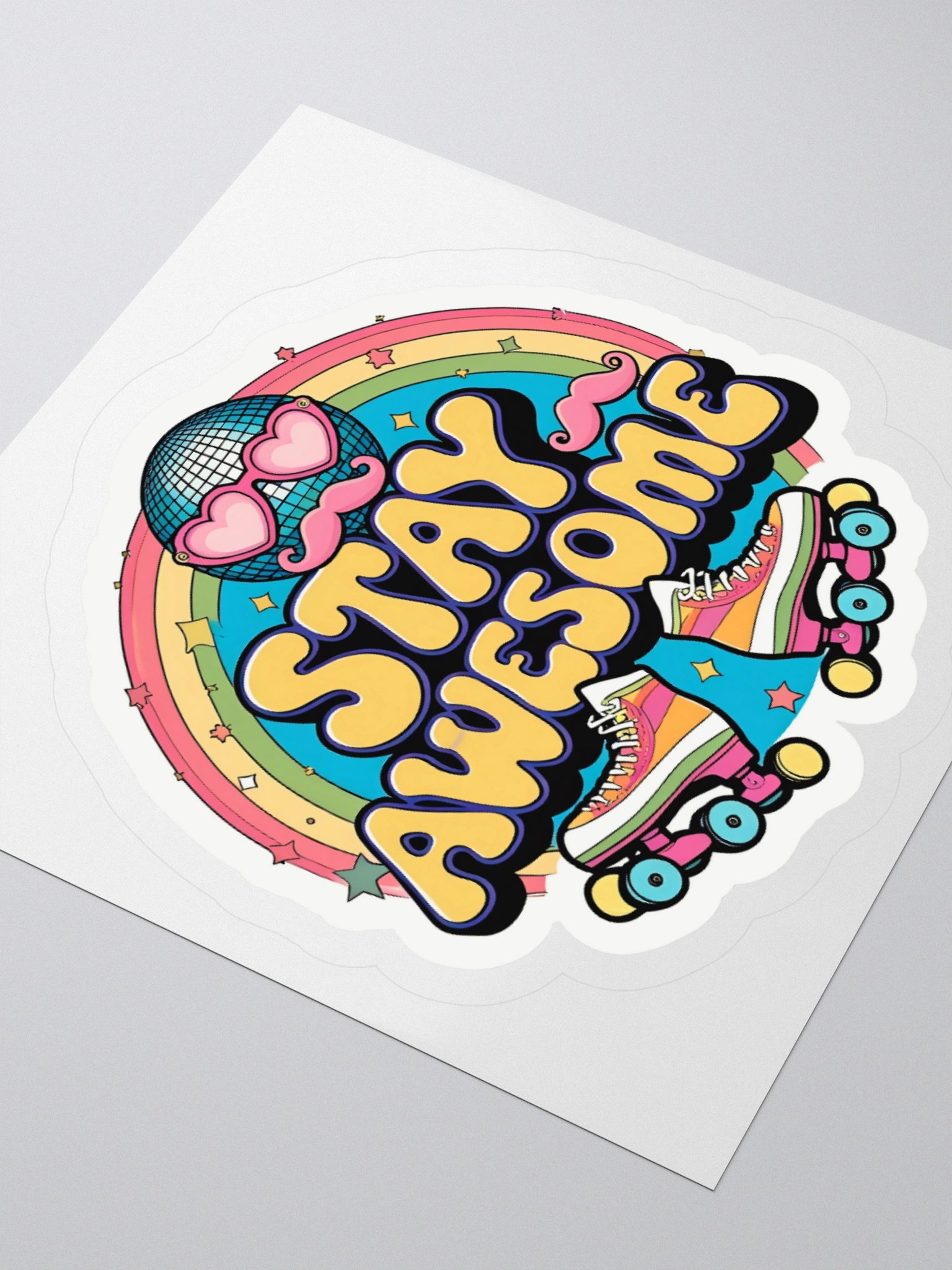 Stay Awesome Kiss Cut Sticker product image (9)