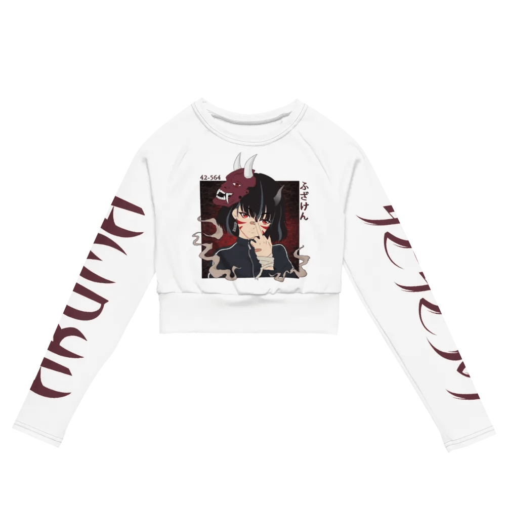 Fuzakenna All-Over Print Crop Top product image (1)