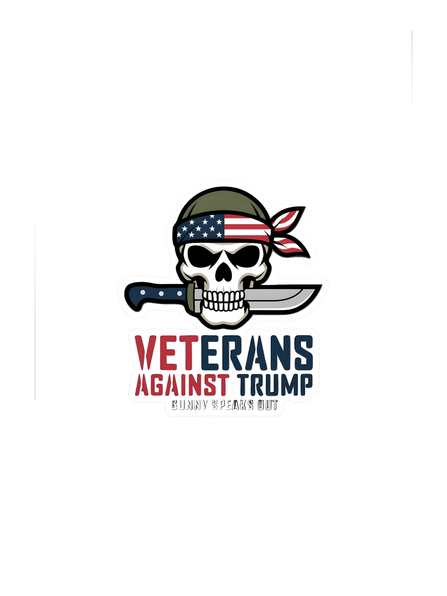 Vets Against Trump Kiss Cut Sticker Sheet product image (3)